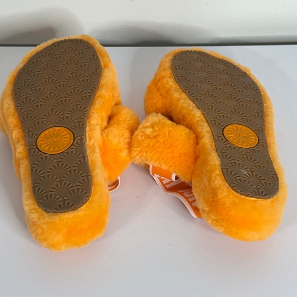 UGG Oh Yeah "Orange" Slide Women's Size 8 - Picture 5 of 5